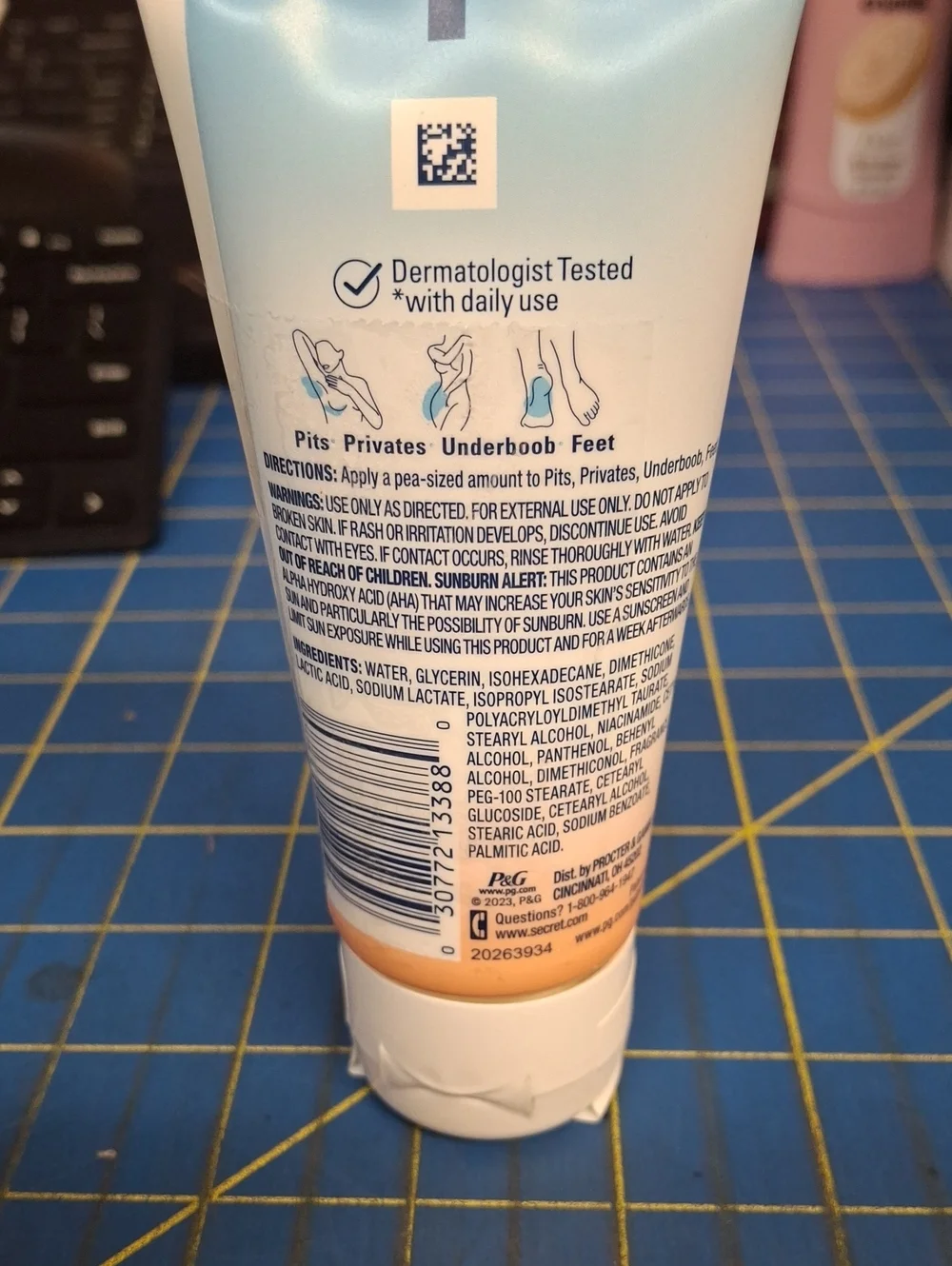 Whole Body Peach & Vanilla Blossom Deodorant 85g New